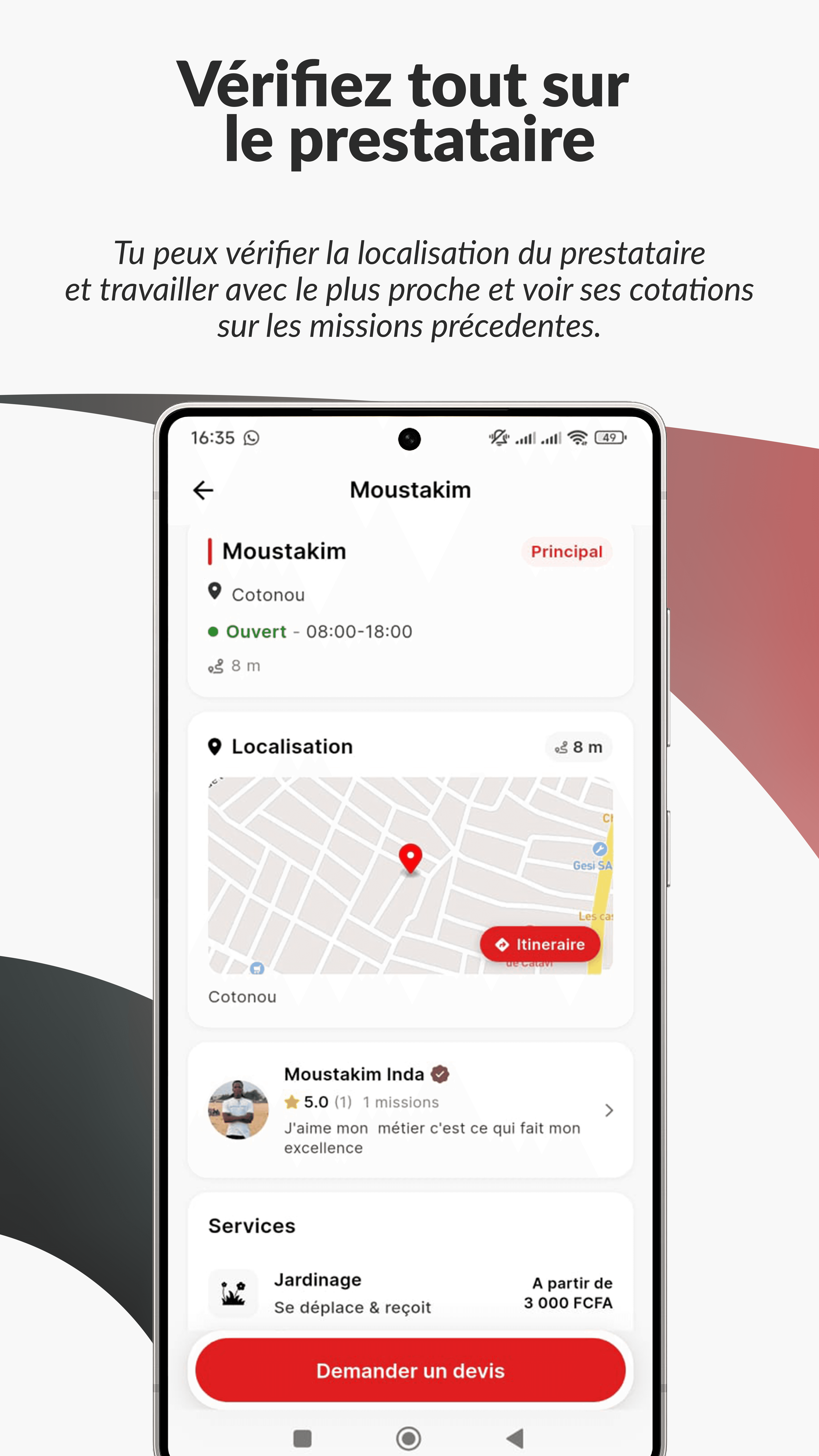 Verify everything about the provider