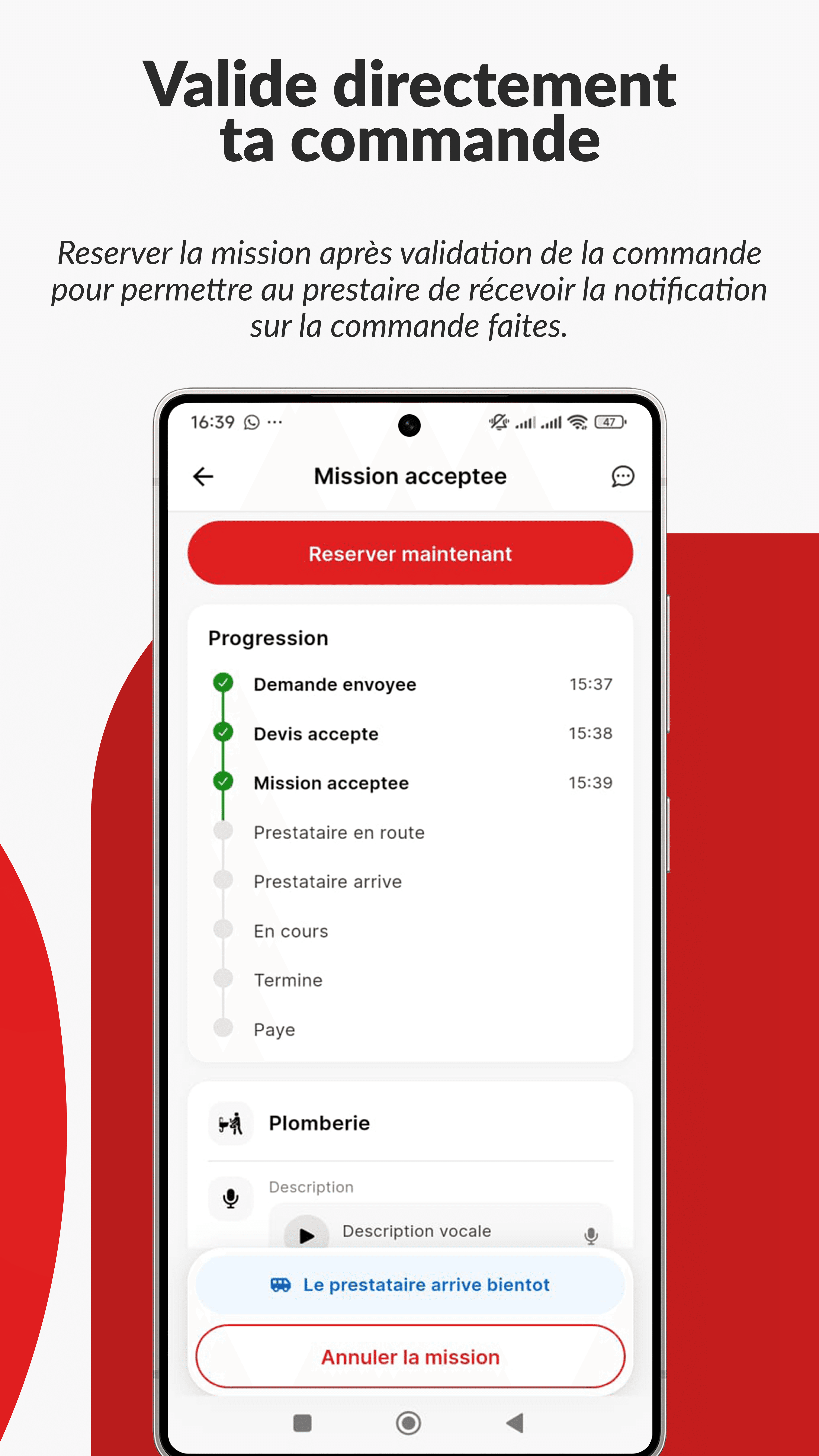 Confirm your booking directly