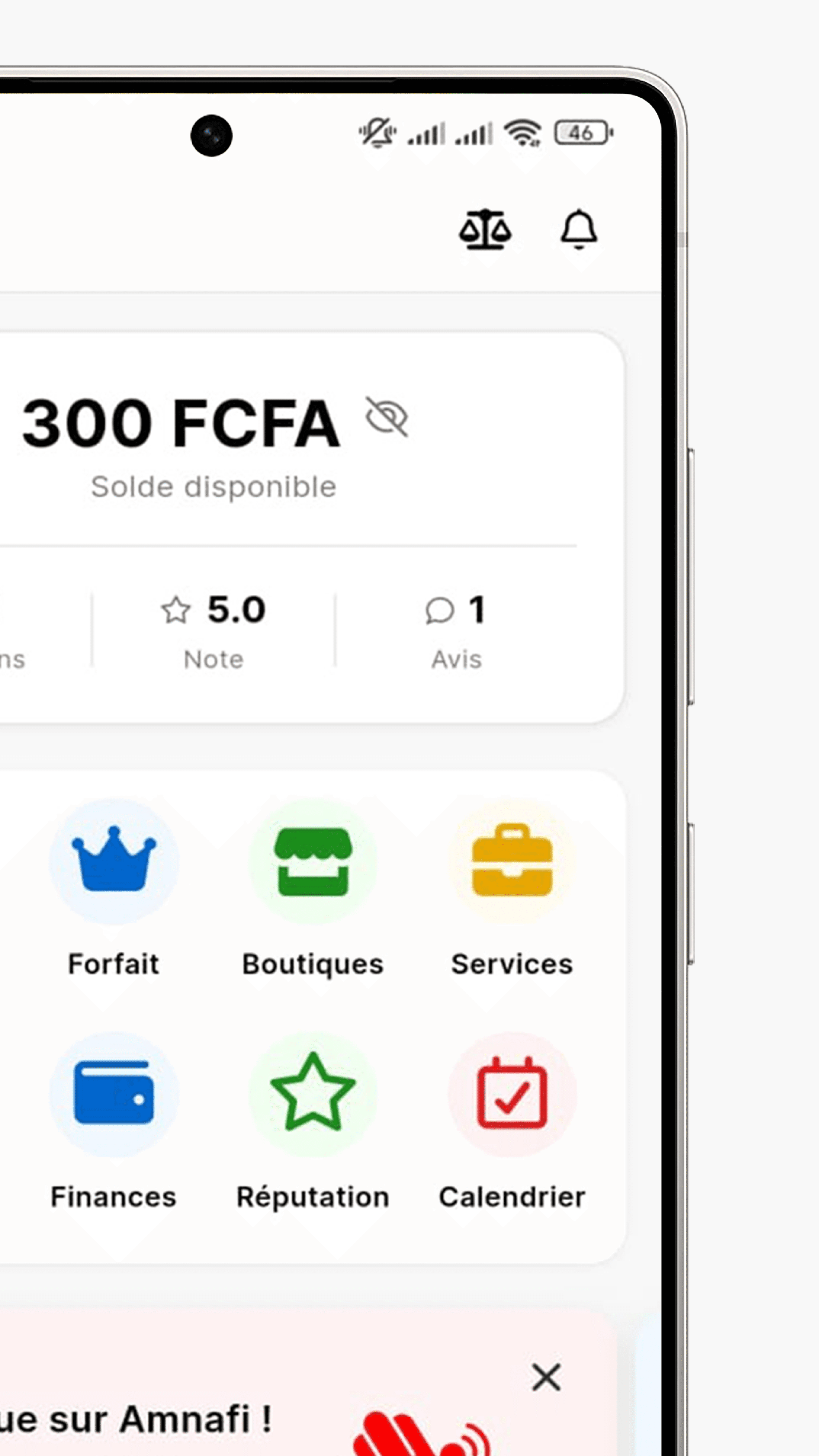 Manage your finances at a glance