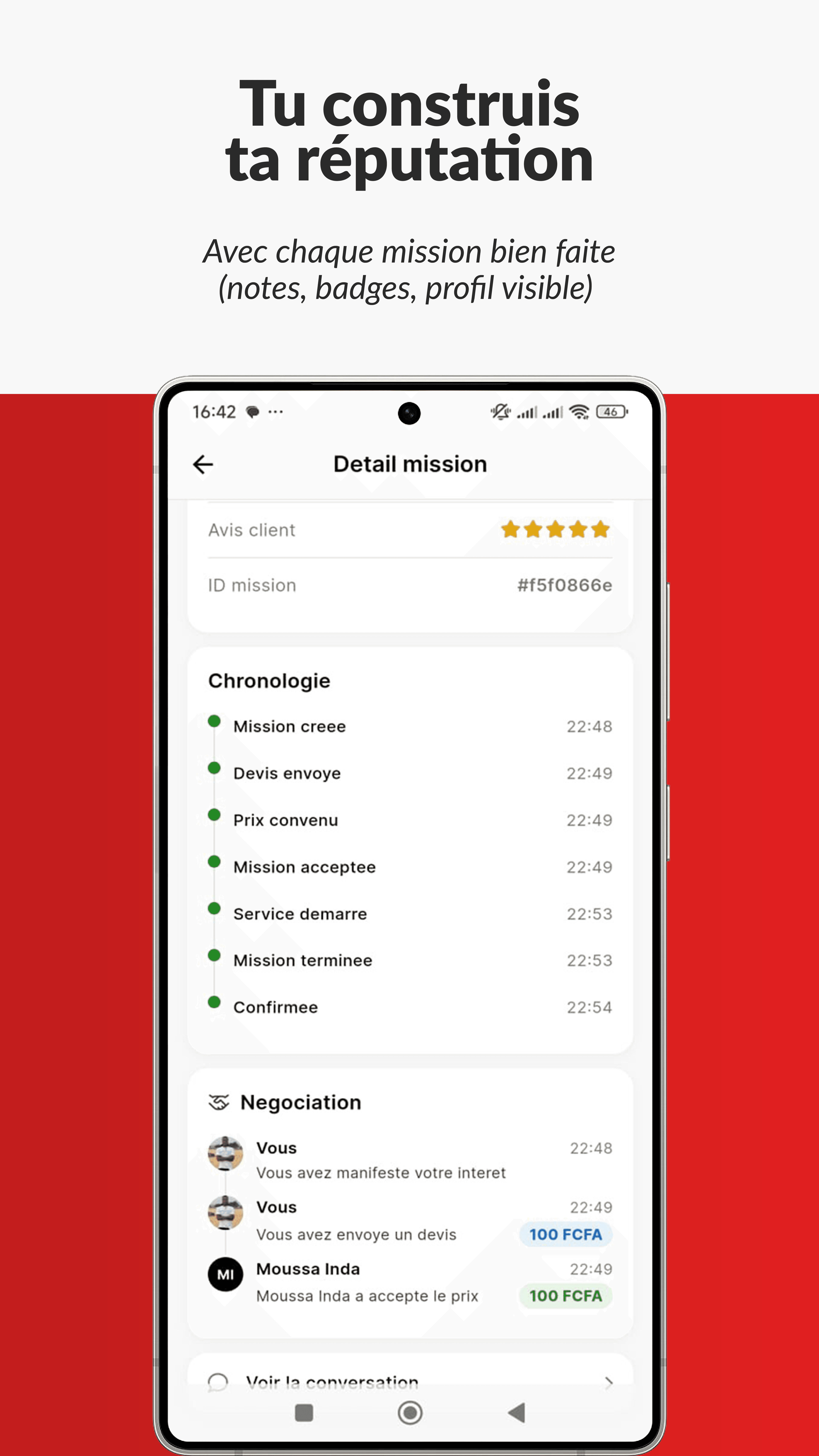 Build your reputation