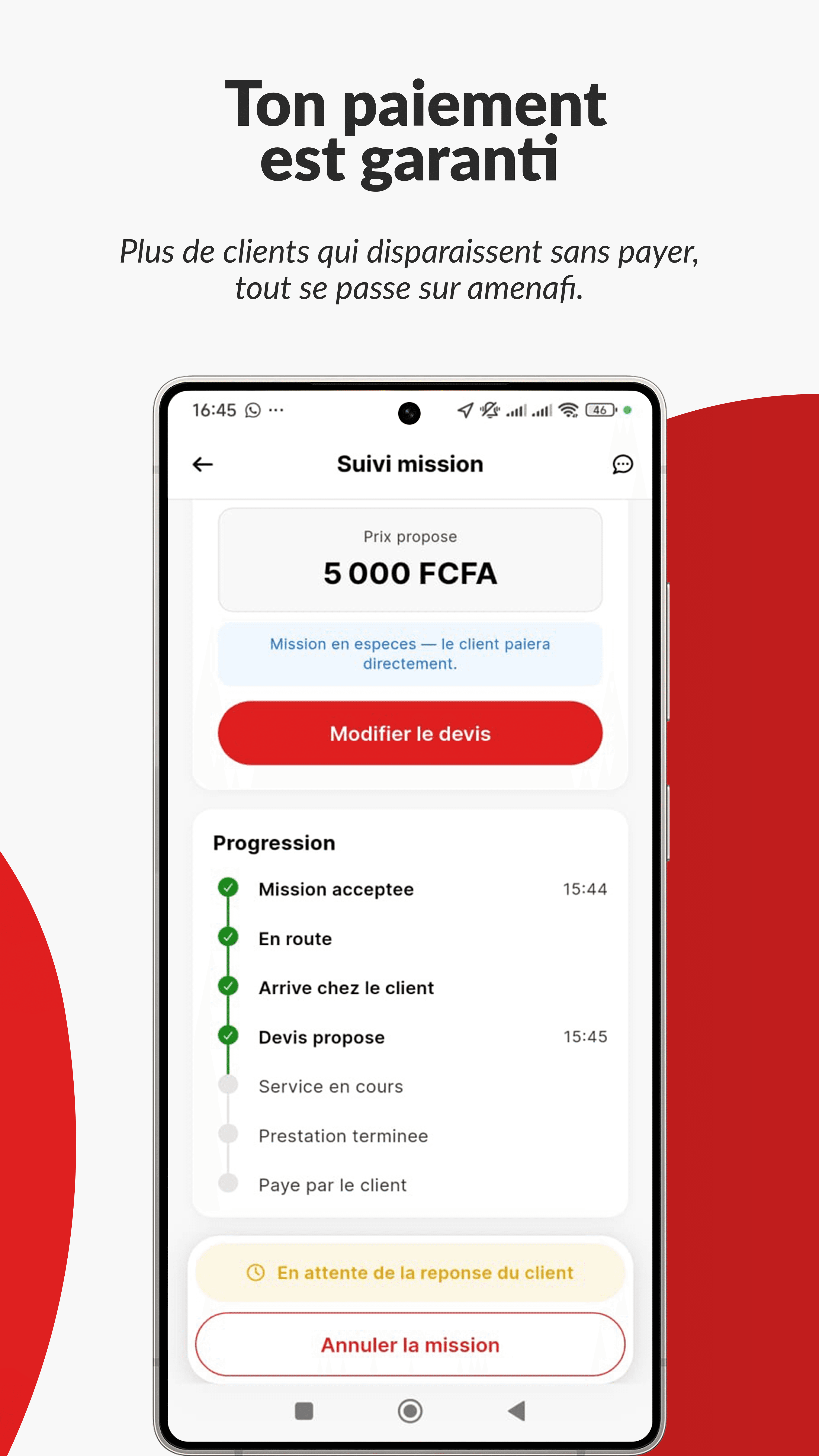 Your payment is guaranteed